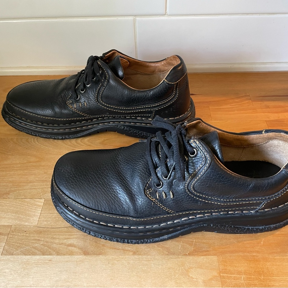 Born Brown Leather Men's Oxfords - Picture 3 of 15
